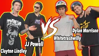 Woodward East Game of SCOOT *Dylan Morrison & Whitetrashwilly VS. Clayton Lindley & JJ Powell*