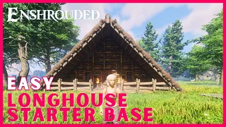 Enshrouded Longhouse Build - Easy Starter Base