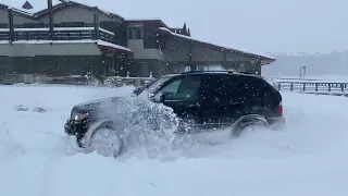 BMW E53 4.8 IS Snow Drift Gudauri