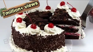 Oven ഇല്ലാതെ അടിപൊളി Black Forest Cake Recipe |Black Forest Cake Without Oven In Malayalam|No Oven