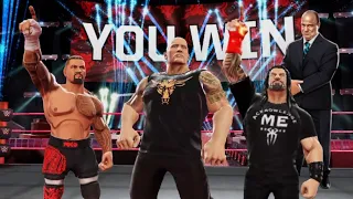 ☝️The Bloodline Game Play 💪 Roman Reigns, The Rock & Solo Sikoa 😈 In WWE Mayhem