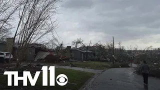 Little Rock hit by 'catastrophic' tornado