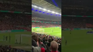 Kepa's penalty miss vs liverpool in carabao cup final