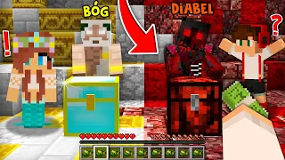 GPLAY KUPUJE SKRZYNIE BÓG vs DIABEŁ W MINECRAFT?! GPLAY & LUMI