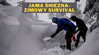 Jama Śnieżna- extremalne bytowanie w dwumetrowym śniegu z Mateuszem. 4H kopania | Pilsko