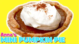 Mini Pumpkin Pie Recipe! | ANNA'S OCCASIONS