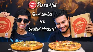 🍕PIZZA HUT සීනි සම්බල් PIZZA එක කියන තරම් රසද?  | PIZZA HUT SRI LANKA | | Magu ASMR