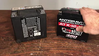 Harley-Davidson Sportster Antigravity Battery Install