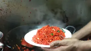 Singapore Maggi Goreng Merah //Fried Instant Noodle// Singapore Food