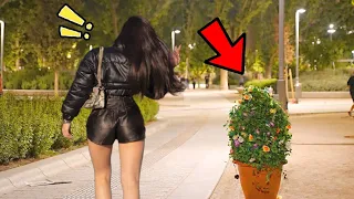Bushman Prank: Funniest Reactions From Kids and Adults in Madrid !!