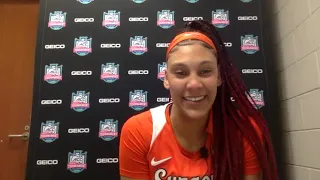 Kamilla Cardoso postgame vs. Florida State