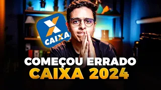 CONCURSO CAIXA 2024 l EDITAL RETIFICADO! E AGORA?