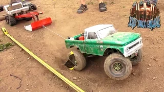 RC ADVENTURES - Trail Trucks Pulling Weight! "THE JUDGE" SLED PULL! RUDE BOYZ RC TTC 2017 (PT 5)