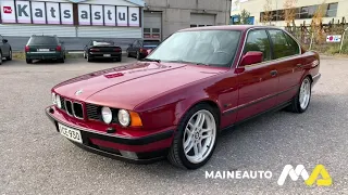 BMW 525i Manual E34 1988 Original 125.000km. Ice Ice Baby! ICE-930