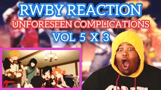 Oscar's MINDS Begin To PLOT | RWBY 5 x 3 | UNFORESEEN COMPLICATIONS | RWBY REACTION | BLIND REACTION