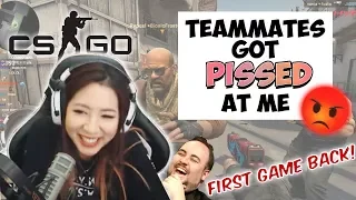 FUSLIE'S FIRST GAME BACK | CS:GO (quality silver gameplay)