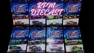 Hot Wheels Neon Speeders Mix 2 JDM MIX