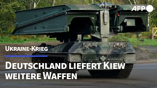 Ukraine: Deutschland liefert mehr Panzer und Munition | AFP