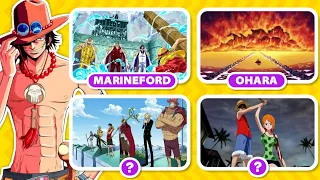 Try To Guess The Location Of One Piece With Pictures 🗺️ One Piece Quiz 👒