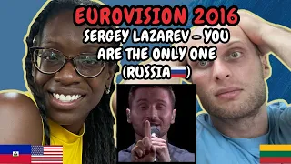 REACTION TO Sergey Lazarev - You Are The Only One (Russia 🇷🇺 Eurovision 2016) | FIRST TIME HEARING