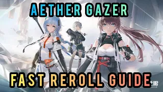 How To Reroll Aether Gazer (Fastest Reroll Guide)