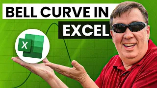Excel - Create A Bell Curve in Excel - Episode 1663