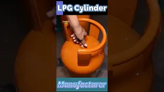 LPG Cylinder Manufacturing  || LPG Cylinder Production || How to make propane cylinder #satisfying