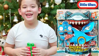 Little Tikes Shark Strike RC UNBOXING/REVIEW -- HOT Christmas Toy