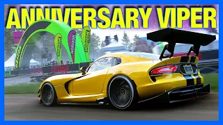 Forza Horizon 5 : 10 Year Anniversary Dodge Viper!! (FH5 How To Unlock Anniversary Viper)