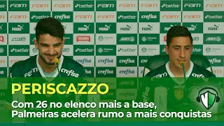 Com 26 atletas no elenco mais a base, Palmeiras acelera rumo a mais conquistas - PERISCAZZO