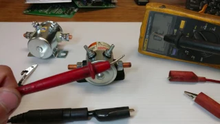 How to test 12vdc solenoid.