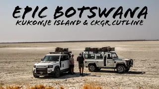 Epic Botswana Ep3 | A Life changing adventure | Kukonje Island & CKGR cutline