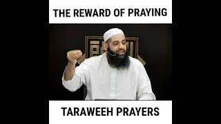 The reward of Praying Taraweeh Prayers | Abu Bakr Zoud