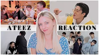 ATEEZ (에이티즈): K-Pop Idols try Fish and Chips for the first time | Wanteez Ep.12 | Logbook 107 & 108!