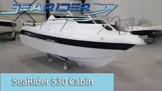 SeaRider 530 Cabin - sportieve moderne kajuitboot