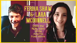 Ferdia Shaw & Lara McDonnell with Rajeev Masand | Artemis Fowl