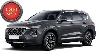 Open and Start a Hyundai Santa Fe (2019 & newer), and Palisade with a dead key fob battery.