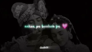 RADHE KRISHNA LOVE STORY STATUS VIDEO 🦋🩵🥰🦚#edit #video #viral #radhakrishna @DharmikEdit11