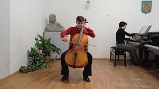 August Nölck Concertino D-dur грає Нестор Покровський (cello),концертмейстер Наталія Покровська