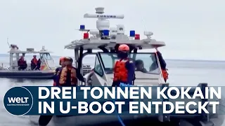 KAMPF GEGEN DEN DROGENSCHMUGGEL: Kolumbien stoppt U-Boot - Drei Tonnen Kokain an Bord