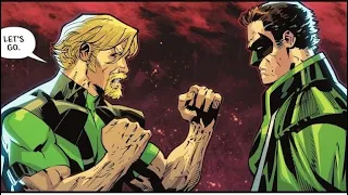 Green Arrow Vs Parallax… Straight Hands No Powers And Arrows (Green Arrow Issue 4)