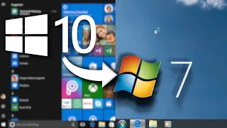 Windows 10 Transformed into Windows 7