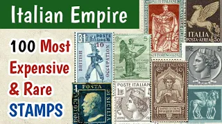 Most Expensive Stamps of Italy | 100 Rare Classic Italian Postage Stamps Discussion