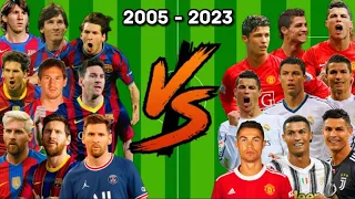 Messi vs. Ronaldo ( 2005 - 2023 ) 🔥🔥 [ One of The Best Of My videos ]