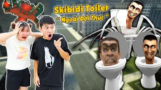 Nếu Quái Vật Skibidi Toilet Xuất Hiện Ngoài Đời Thực Thì Sẽ Như Thế Nào ? | Anh Tóc Xoăn