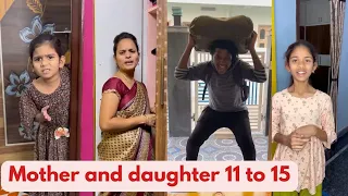 Mother and daughters parts-11 to 15 “full     enjoyment and comedy😂“#shishira #comedy #sisira #fun
