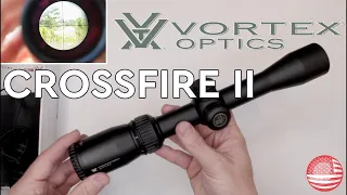 Vortex Crossfire II 2-7x32mm 1in Tube Second Focal Plane Rifle Scope