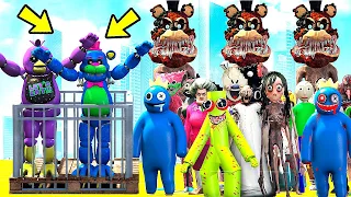 SPRING BONNIE PODE SALVAR OS ANIMATRONICS PRO!BIDOS DOS VILOES? | GTA V Five Nights at Freddy's