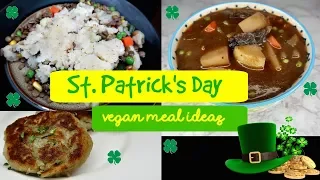 Irish St Patrick's Day Recipes (Vegan)