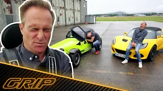 Leichtbau-Raketen 🚀 Lotus Elise Sport 240 Final Edition vs. Caterham SEVEN 485 R 🔥 I GRIP